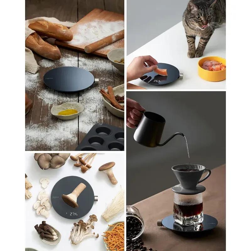 ترازو آشپزخانه هوشمند شیائومی HOTO مدل Smart Kitchen Scale QWCFC001 image gallery