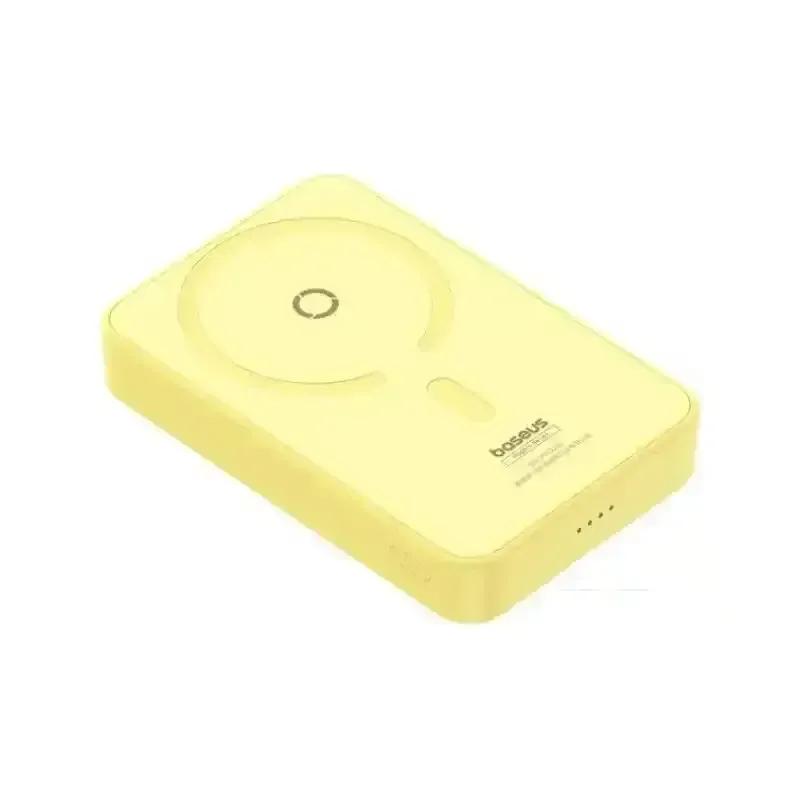 پاور بانک بی سیم مگنتی باسئوس مدل Magnetic Wireless 20w با ظرفیت 5000 میلی‌آمپر ساعت image gallery