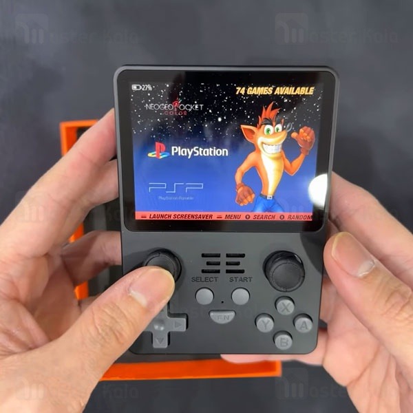 کنسول دستی پرودو مدل Porodo PDX623 ArkOS Retro Gaming Console image gallery