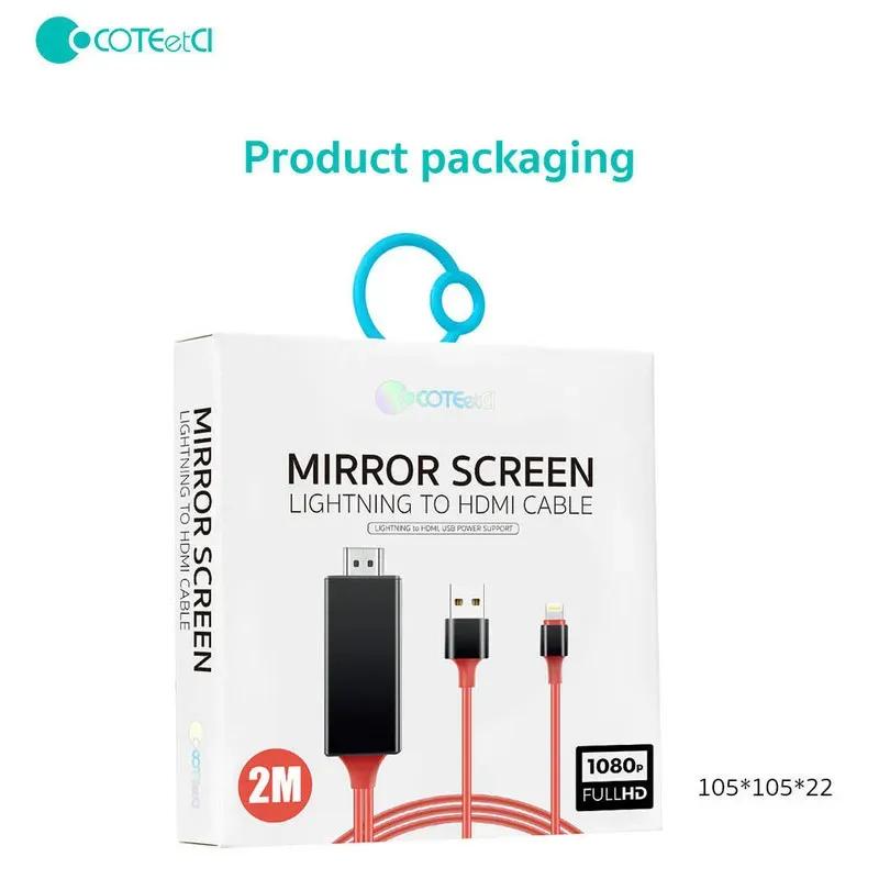 کابل HDMI به لایتنینگ کوتتسی مدل 33021 طول 2 متر image gallery