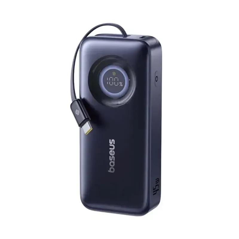 پاوربانک باسئوس مدلBaseus EnerCore CR11 با ظرفیت 10000 میلی‌آمپر ساعت توان 45 وات image gallery
