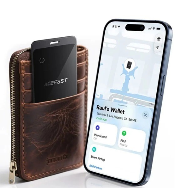 ردیاب هوشمند ایس فست مدل Acefast S3 Metal Card Positioning Device image gallery