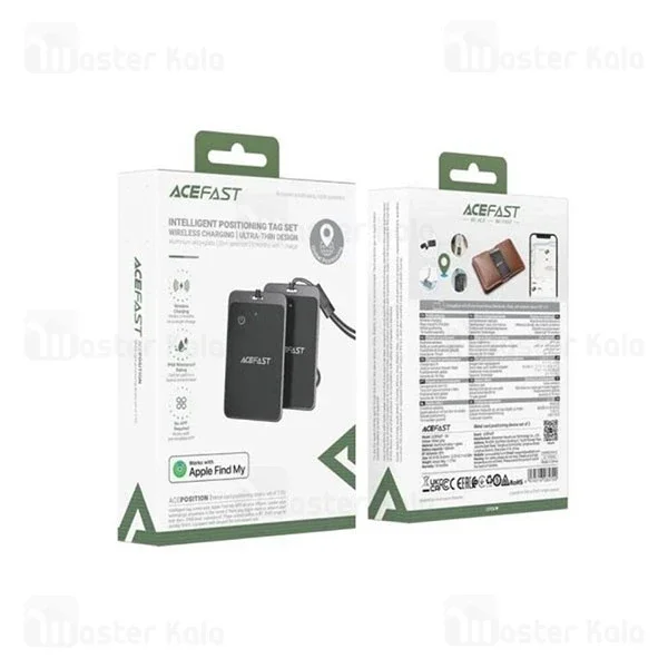 پک 2تایی ردیاب هوشمند ایس فست مدل Acefast S3 Metal Card Positioning Device image gallery
