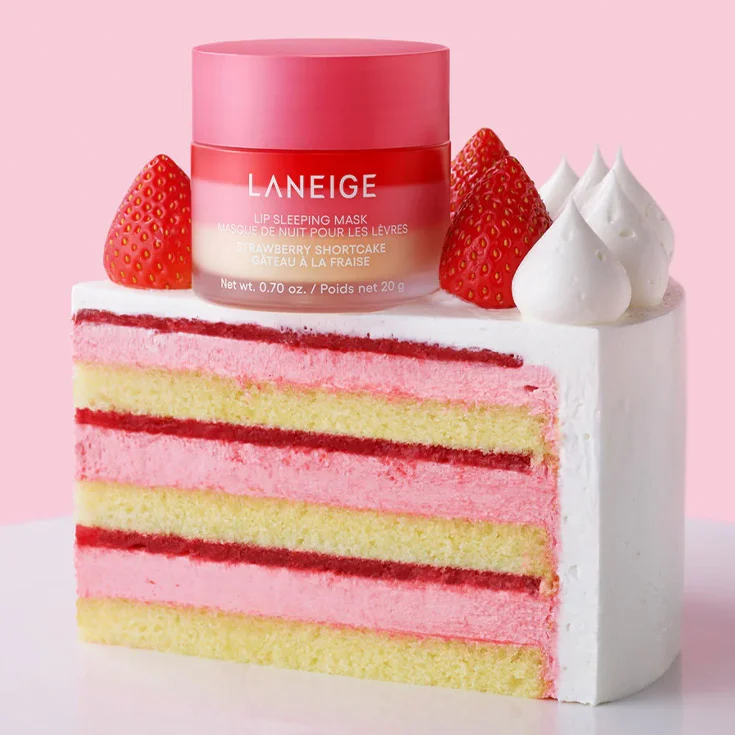 ماسک لب لانیژ مدل Strawberry Shortcake image gallery