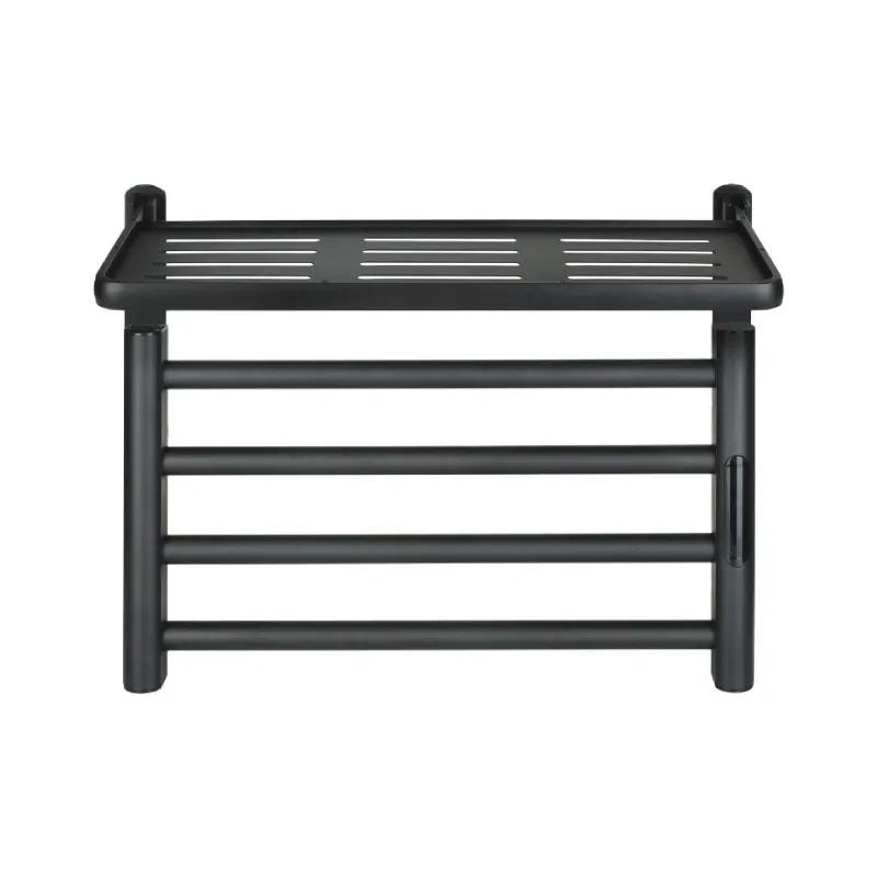 حوله خشک کن برقی ریلی دیواری Crbohn مدل GN-9402  همراه با نمایش و تنظیم دما