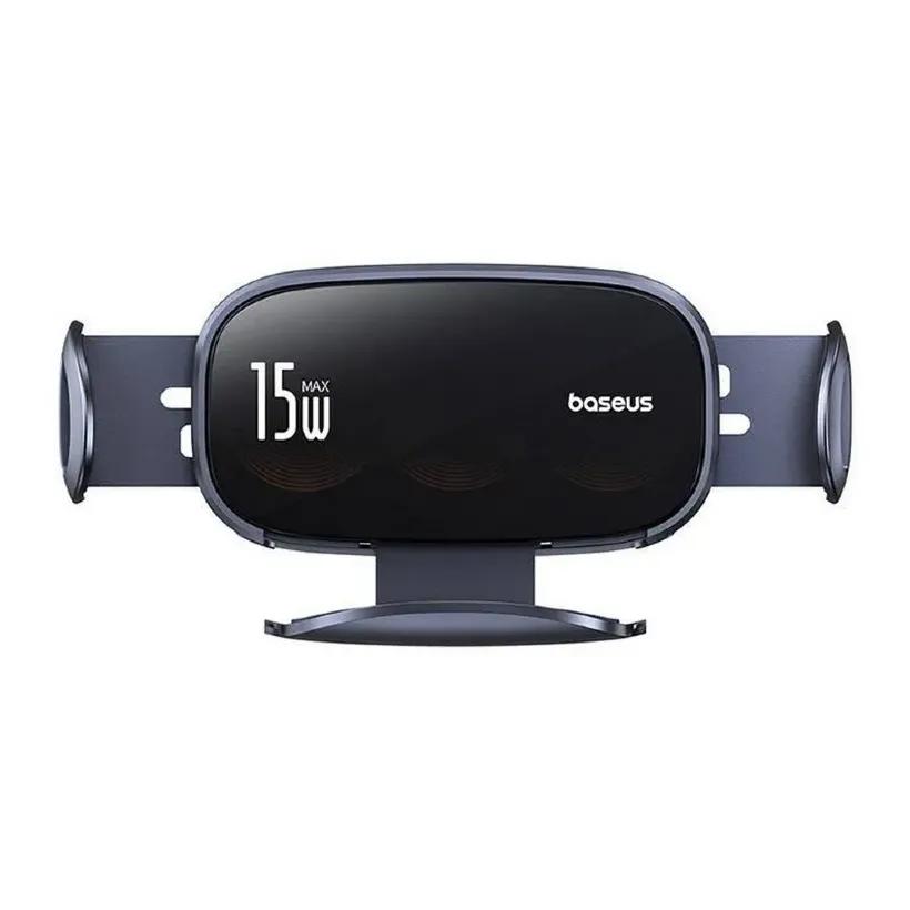 هولدر دریچه کولری و شارژر وایرلس بیسوس مدل 00- BS-CM029 LightChaser Series C40355901111 توان15 وات