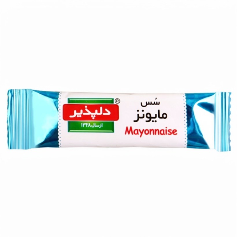 سس مایونز تک نفره دلپذیر وزن 20 گرمی کارتن 100 عددی (1 کارتن)