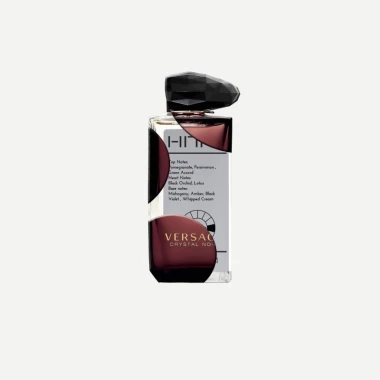ادکلن زنانه HAAL با رایحه VERSACE CRYSTAL NOIR