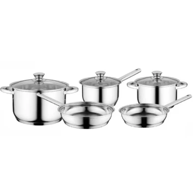 سرویس قابلمه و تابه 8 پارچه برگهف مدل CookWare BergHOFF Gourmet SS Handles