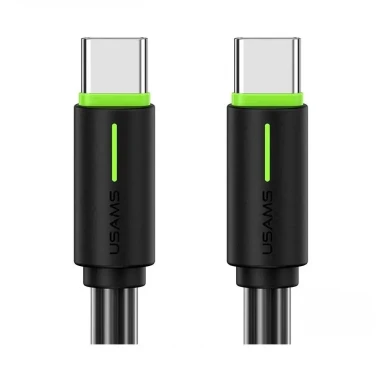 کابل شارژ USB-C to USB-C یوسمز مدلUSAMS US-SJ734 با طول 1 متر توان 60 وات