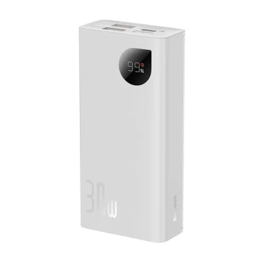 پاوربانک بیسوس مدل Baseus Adaman2 PPAD080002 ظرفیت 10000mAh توان 30W – سفید