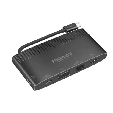 هاب USB-C پرومیت مدل Promate MEDIAHUB-C6 با 6 درگاه خروجی