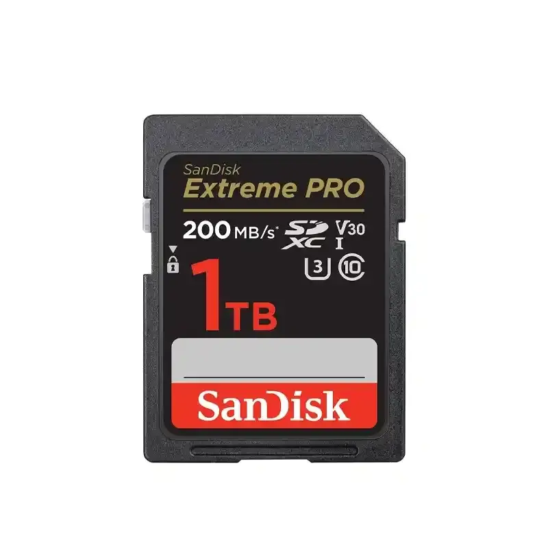 کارت حافظه سن دیسک مدل SanDisk SDXC Extreme Pro UHS-I GN4IN سرعت 200 ظرفیت 1 ترابایت