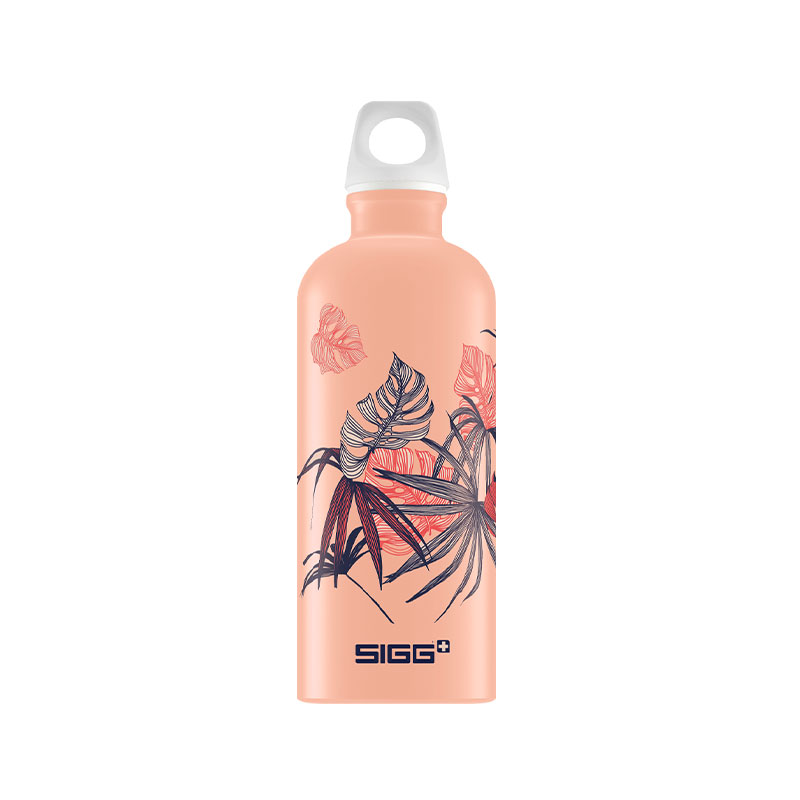 قمقمه سیگ مدل تاچ Florid Shy Pink Touch حجم ۰.۶ لیتر
