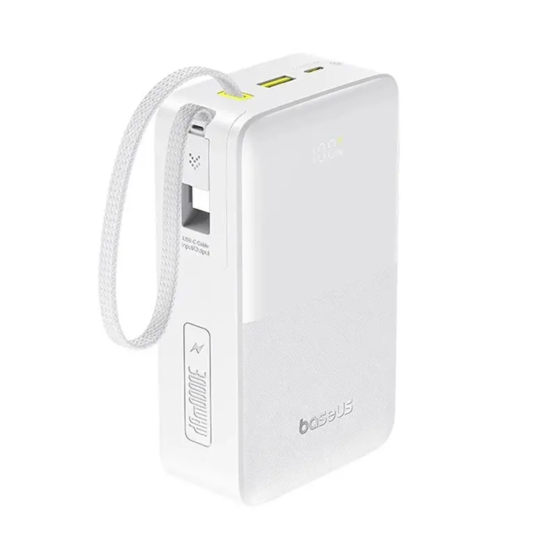 پاوربانک باسئوس مدلBaseus Enerfill FC51 Bipow 2 Pro با ظرفیت 30000 میلی‌آمپر ساعت