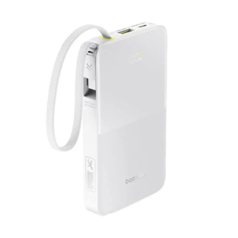 پاوربانک باسئوس مدلBaseus Enerfil FC51 Bipow 2 Pro 22.5W با ظرفیت 10000 میلی‌آمپر ساعت