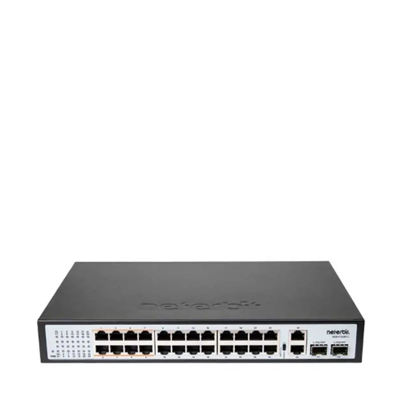 سوییچ 28 پورت POE نتربیت مدلNeterbit NGS-F1028P-C