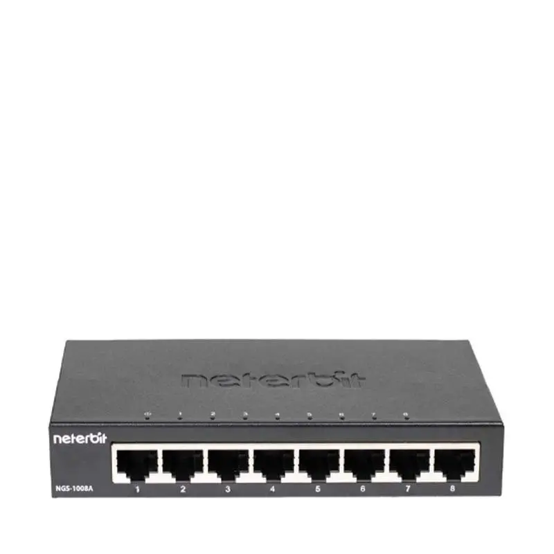 سوییچ شبکه 8 پورت نتربیت مدلNetabit NGS-1008A