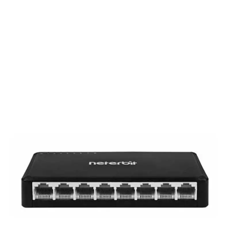 سوییچ شبکه 8 پورت نتربیت مدل Netbitt NES-1008E-C
