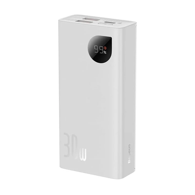 پاوربانک بیسوس مدل Baseus Adaman2 PPAD080002 ظرفیت 10000mAh توان 30W – سفید